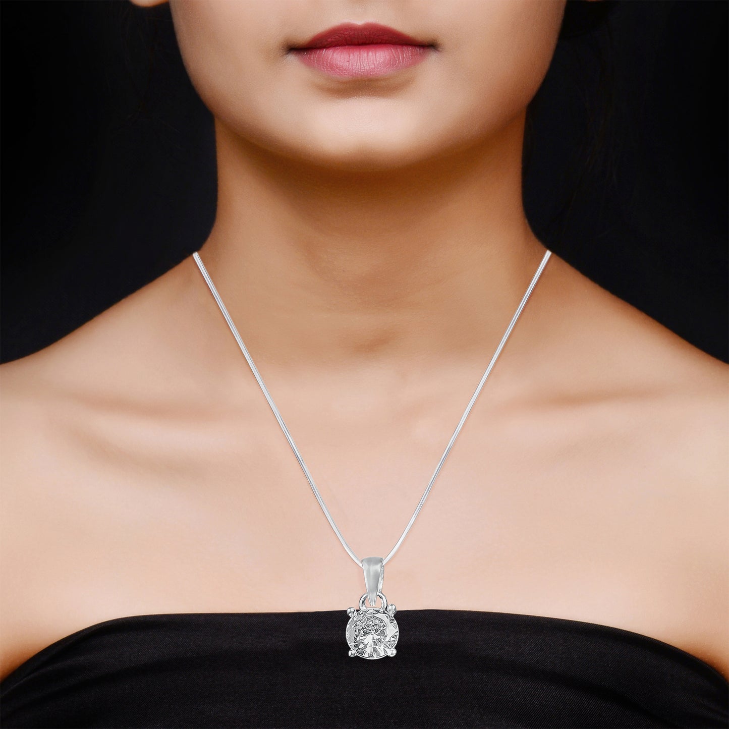 925 Silver Pendant Set with Chain