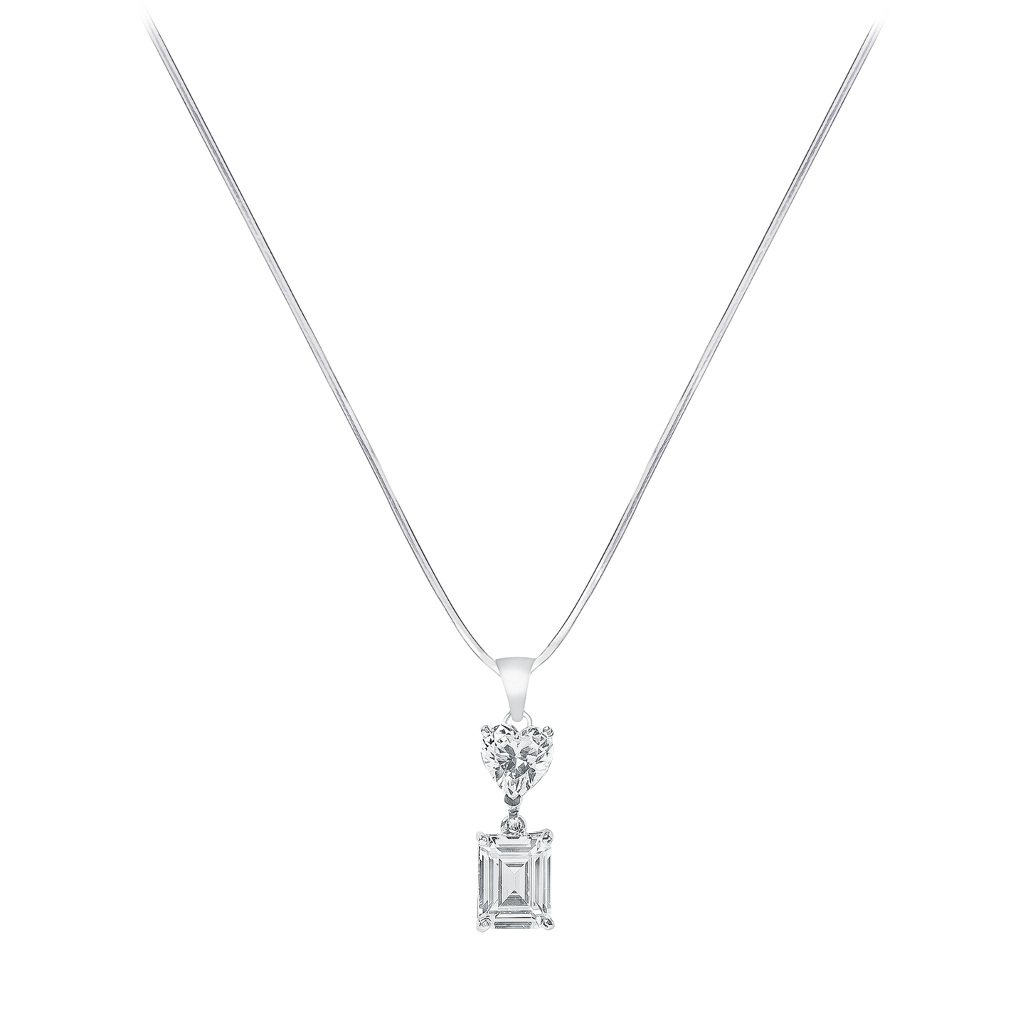 925 Silver Pendant Set with Chain