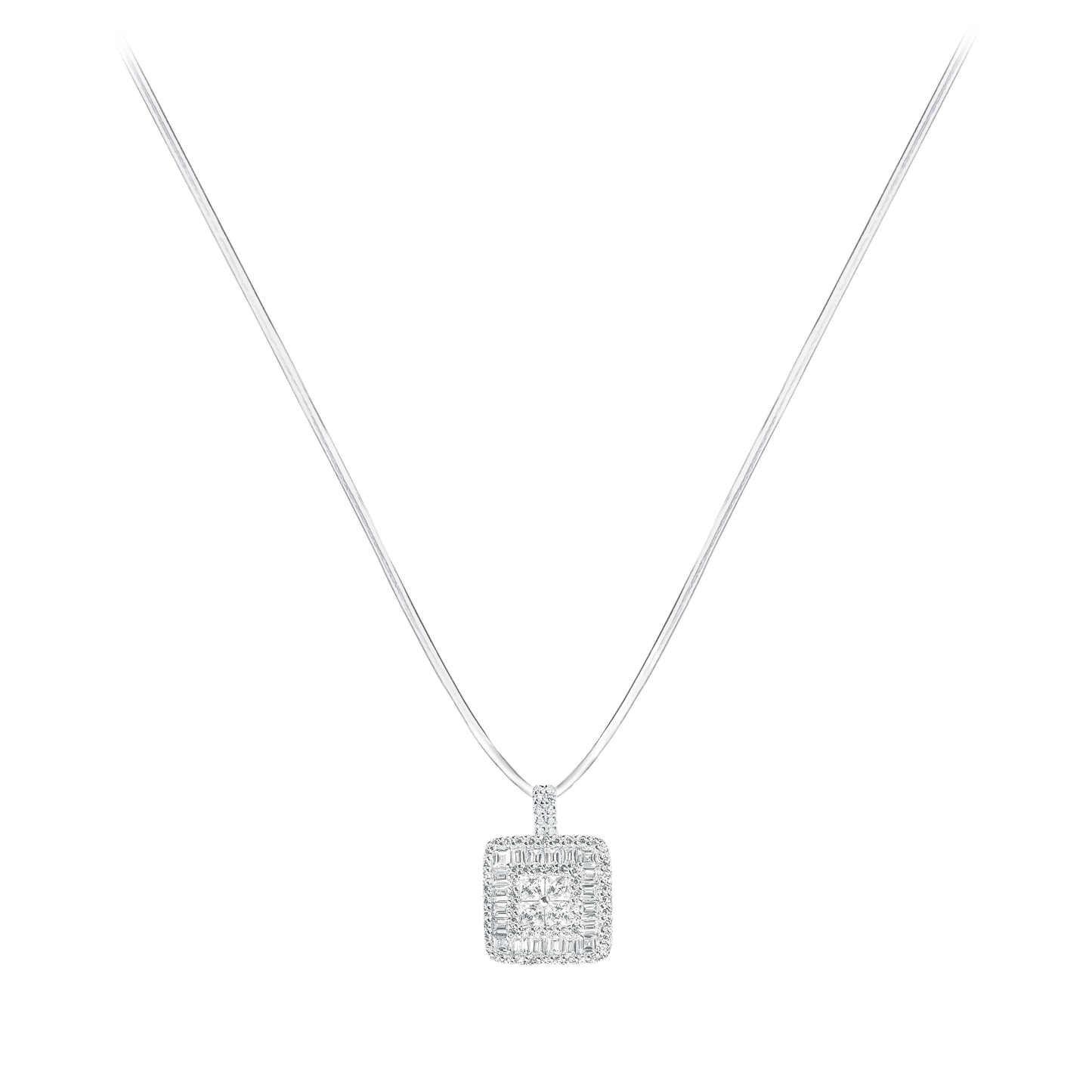 925 Silver Pendant Set with Chain