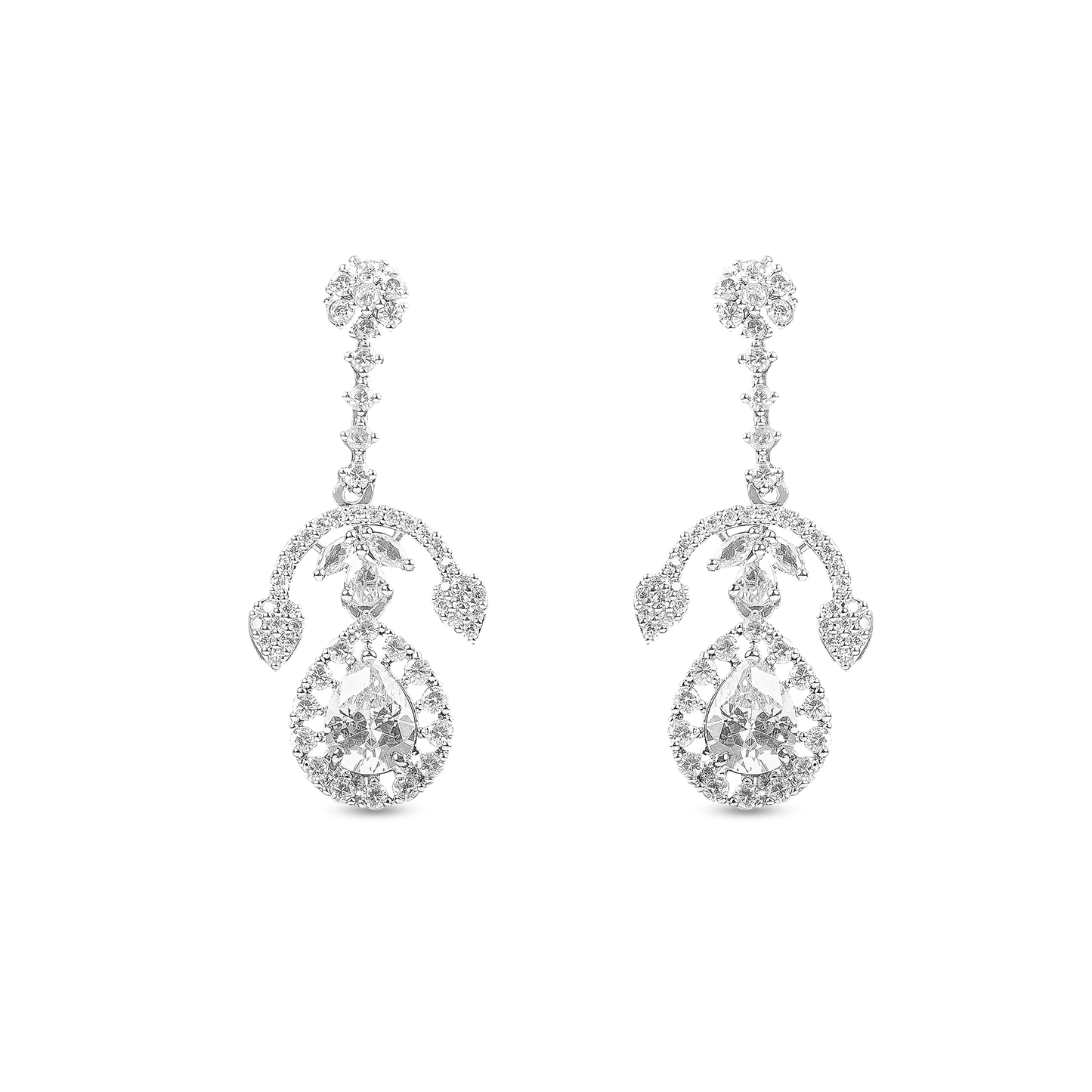 A.D. Set with Zircon Stone Setting