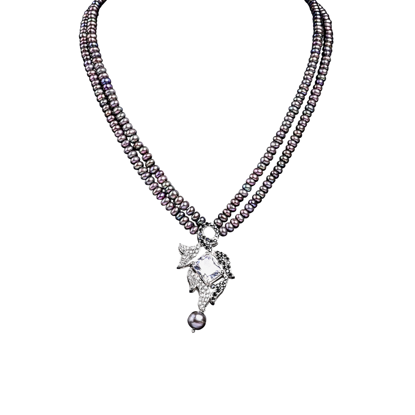 Freshwater Black Pearl Set