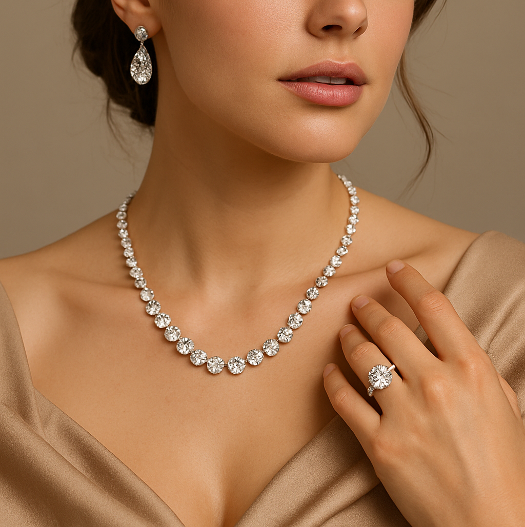 Moissanite jewellery