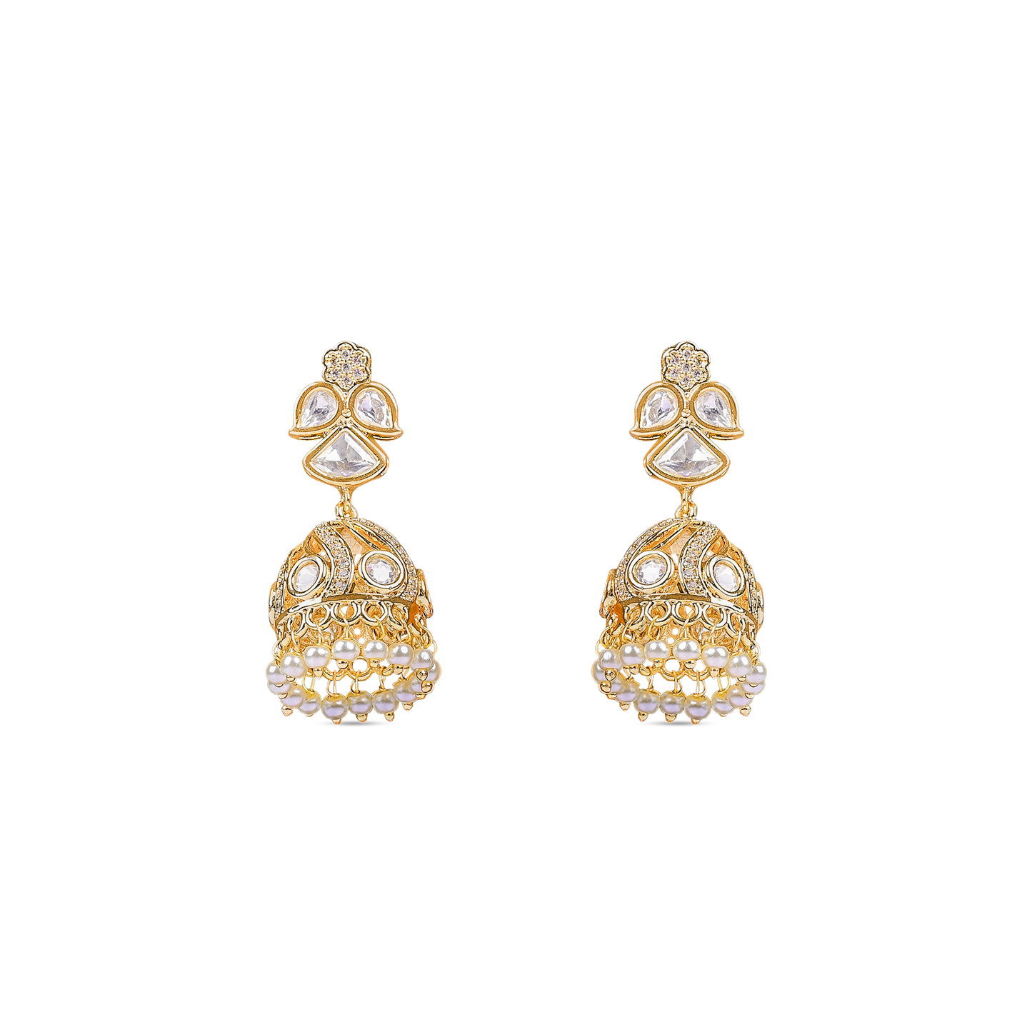 Moissanite Set with Jhumka