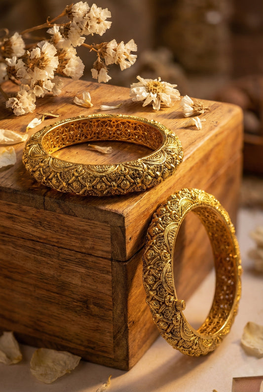 Temple Jewelry Style Bangles
